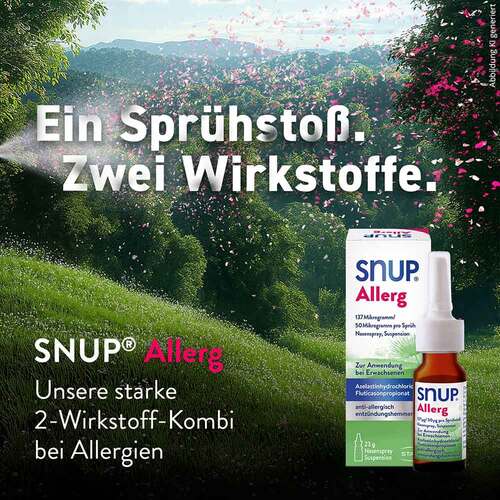 Snup Allerg 137 µg / 50 µg pro Spr&uuml;hsto&szlig; Nasenspray - 3