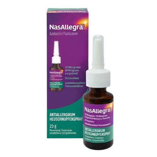 NasAllegra 137 µg/50 µg pro Spr&uuml;hsto&szlig; Nasenspray - 1