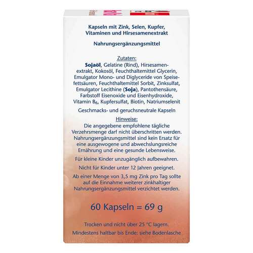 Doppelherz Haar Vital + Zink + Hirse Kapseln - 3