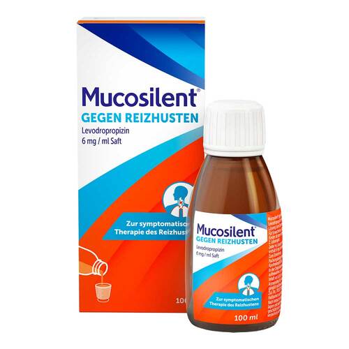 Mucosilent gegen Reizhusten Levodropropizin 6mg/ml Saft - 1