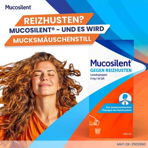 Mucosilent gegen Reizhusten Levodropropizin 6mg/ml Saft - 2