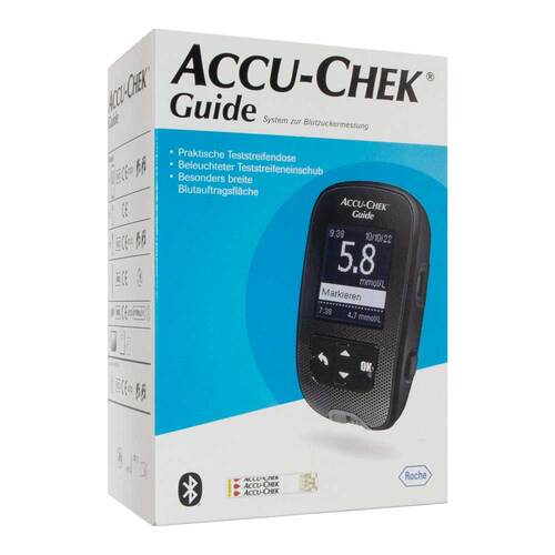 Accu-Chek Guide Blutzuckermessger&auml;t Set mmol / l - 1