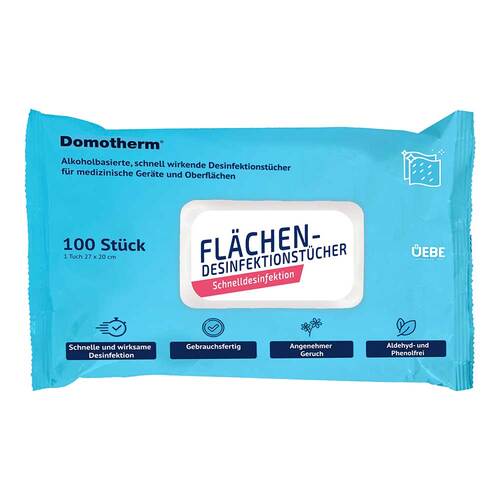 Domotherm Fl&auml;chen-Desinfektionst&uuml;cher - 1