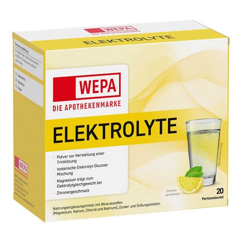 Wepa Elektrolyte Pulver Zitrone - 1