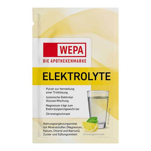 Wepa Elektrolyte Pulver Zitrone - 2