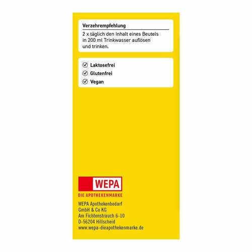 Wepa Elektrolyte Pulver Zitrone - 5