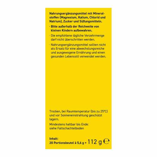 Wepa Elektrolyte Pulver Zitrone - 6