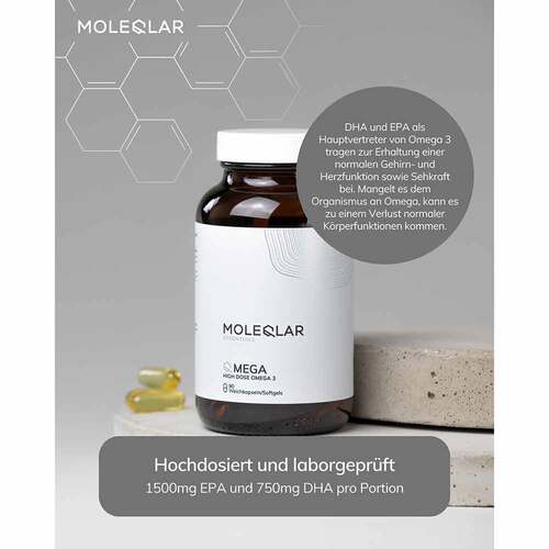 Moleqlar Qmega high Dose Omega-3 Kapseln - 3