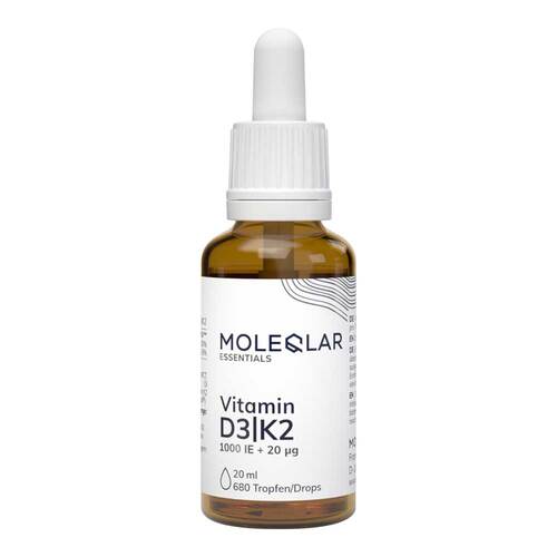 Moleqlar Vitamin D3 / K2 1000 I.E. + 20 µg Tropfen - 1
