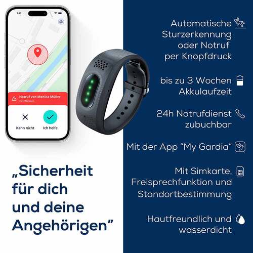 Gardia EC70 Notrufarmband - 3