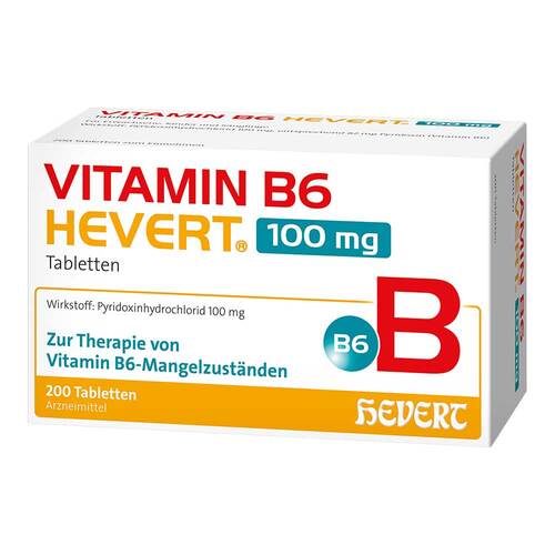 Vitamin B6 Hevert 100 mg Tabletten - 1