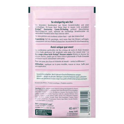 Kneipp hautzartes Creme-&Ouml;l-Peeling - 2