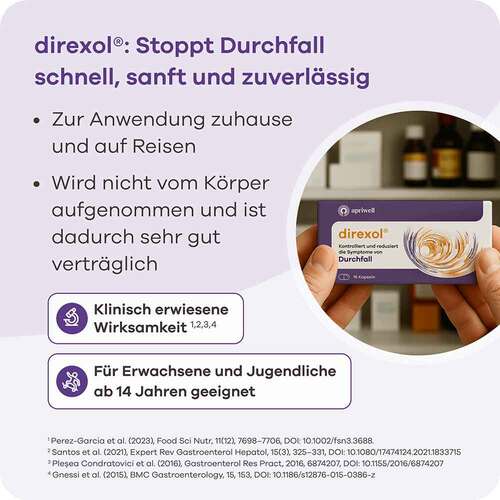Direxol bei Durchfall Apriwell Hartkapseln - 7
