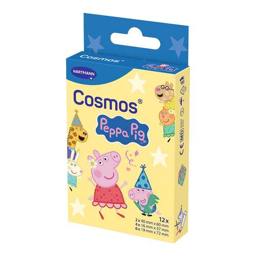 Cosmos Peppa Pig Pflasterstrips 3 Gr&ouml;&szlig;en - 1