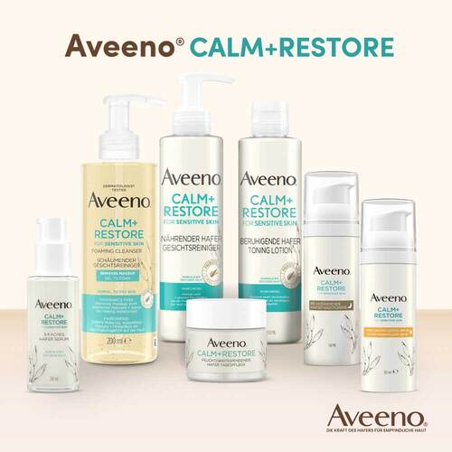 Aveeno Calm + Restore Hafer Tagespflege Creme LSF 50 - 6