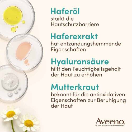 Aveeno Calm + Restore sch&auml;umender Gesichtsreiniger - 3