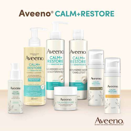 Aveeno Calm + Restore sch&auml;umender Gesichtsreiniger - 7