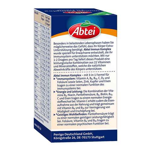 Abtei Immun Komplex Dragees - 4
