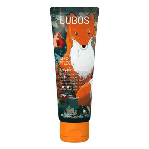 Eubos sensitive Hand Repair &amp; Schutz Winter Care Collection Fuchs Sonderedition - 1