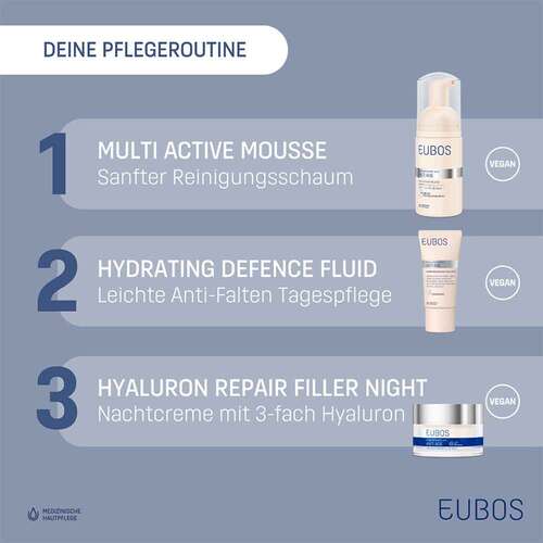 Eubos Geschenkset Anti Age Hydrating Defence Fluid - 5