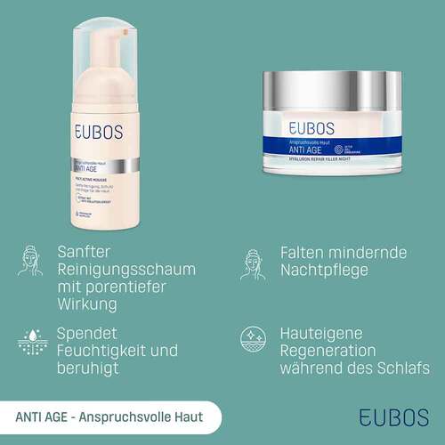 Eubos Geschenkset Anti Age Repair Filler Night Winter Care Collection  Fuchs - 2