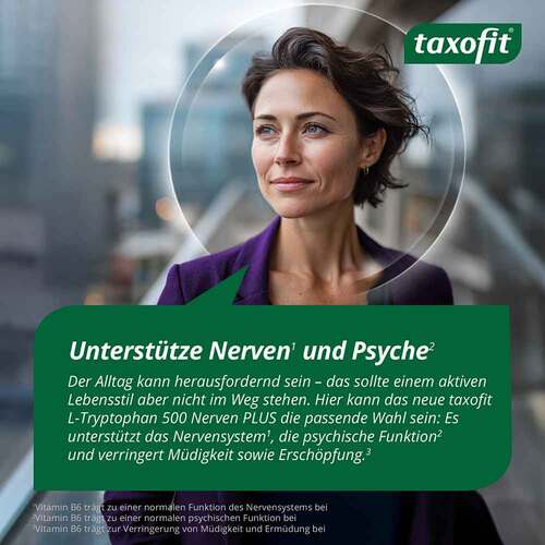 Taxofit L-Tryptophan 500 Tabletten - 6