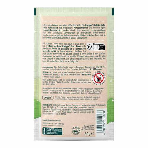 Kneipp Badekristalle S&uuml;&szlig;e Winterzeit - 2