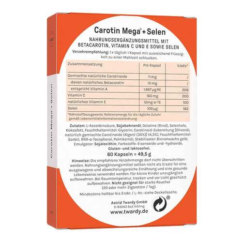 Carotin Mega + Selen Kapseln - 2