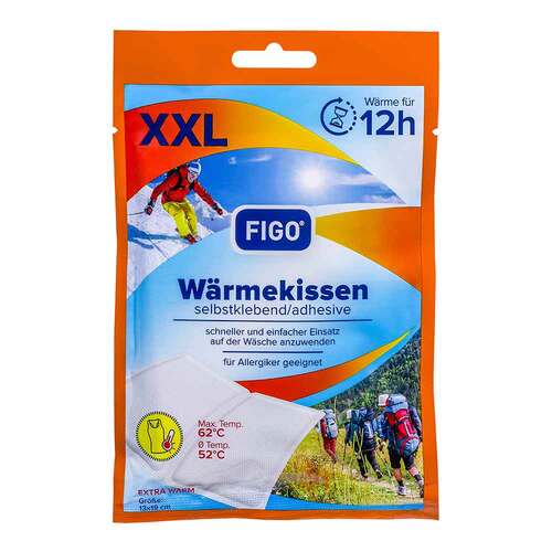Figo W&auml;rmekissen 12 h selbstklebend XXL Vorteilsp. - 1