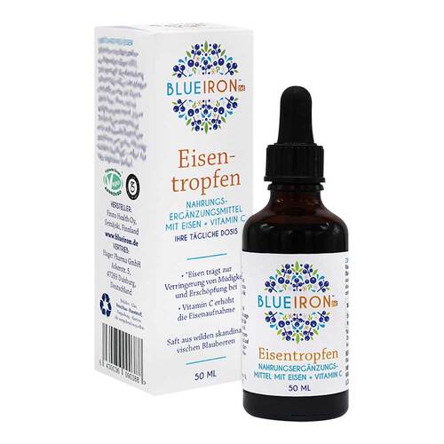 Blueiron Eisentropfen + Vitamin C - 1