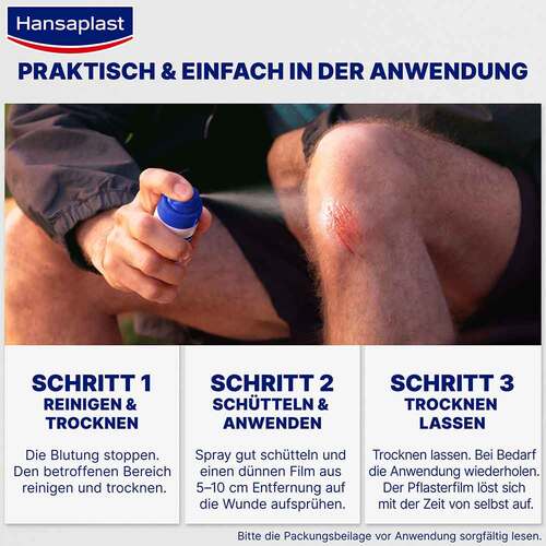 Hansaplast Zweite Haut Schutz Spr&uuml;h-Pflaster - 5