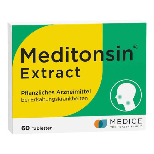Meditonsin Extract pflanzliche Erk&auml;ltungstabletten - 1
