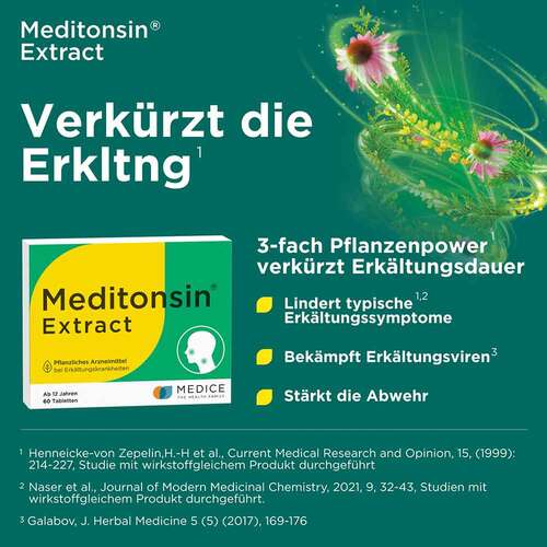 Meditonsin Extract pflanzliche Erk&auml;ltungstabletten - 8