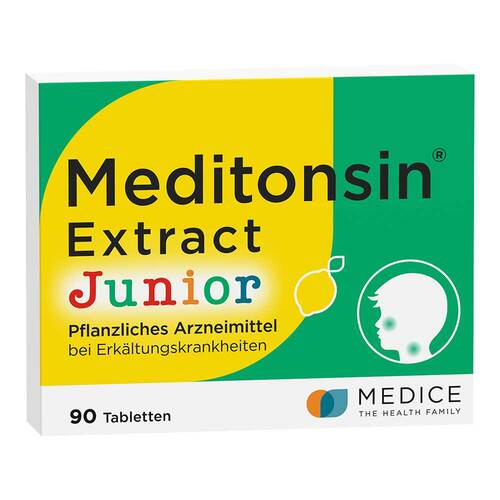 Meditonsin Extract Junior pflanzl.Erk&auml;ltungstabletten  - 1