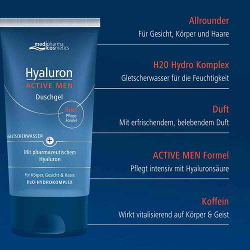 Hyaluron Active Men Duschgel - 4
