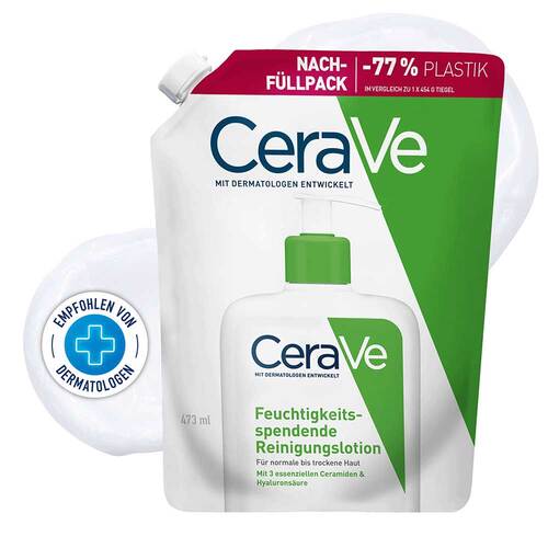 CeraVe feuchtigkeitsspendende Reinigungslotion  - 1