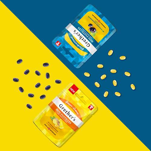 Grethers Blackcurrant zuckerfrei Past.Mini Beutel - 3