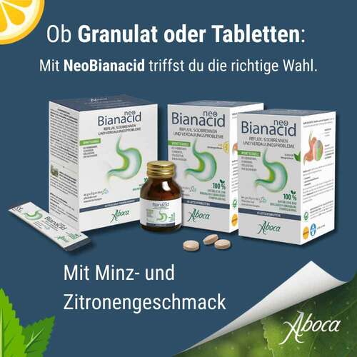 Neo Bianacid Granulatbeutel Zitronengeschmack - 4