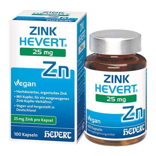 Zink Hevert 25 mg Kapseln - 1