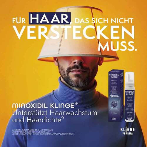Minoxidil Klinge M&auml;nner 50 mg / g Schaum - 2