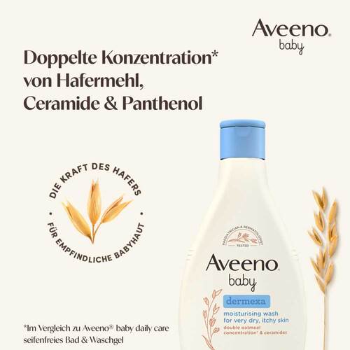 Aveeno baby Dermexa Emollientien Duschcreme - 3