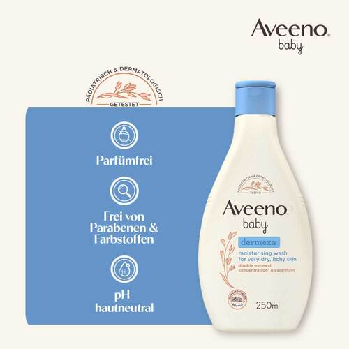 Aveeno baby Dermexa Emollientien Duschcreme - 5