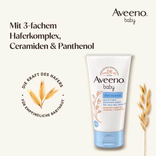 Aveeno baby Dermexa Gute Nacht Emollientien Balsam - 3
