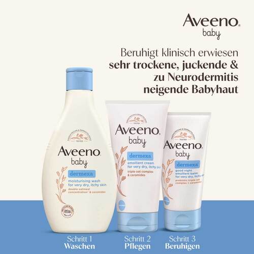 Aveeno baby Dermexa Gute Nacht Emollientien Balsam - 6