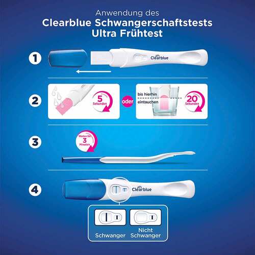 Clearblue Schwangerschaftstest fr&uuml;he Erkennung - 7