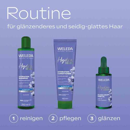Weleda Hydra Shine Feuchtigkeits-Shampoo Alpen-Lein - 4