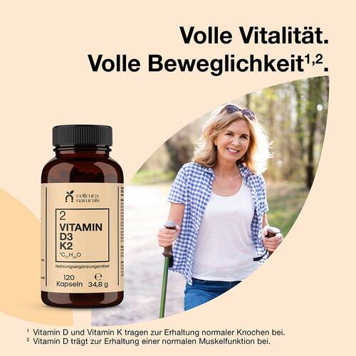 Vitamin D3 + K2 Kapseln - 2