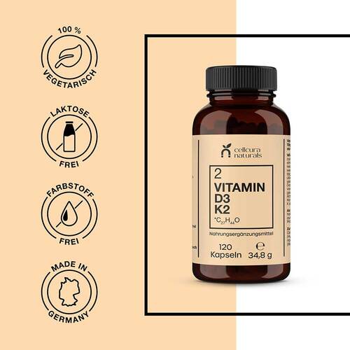 Vitamin D3 + K2 Kapseln - 4