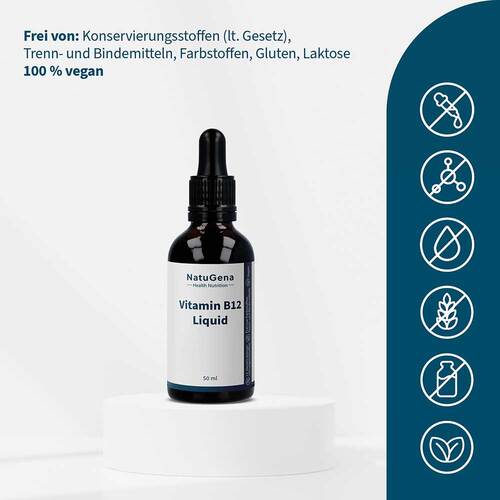 Natugena Vitamin B12 Liquid Bioaktiv vegan fl&uuml;ss. - 2