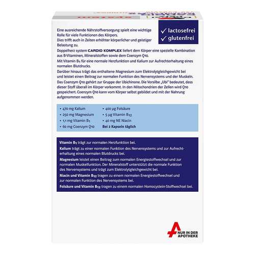 Doppelherz Cardio Komplex system Kapseln - 2